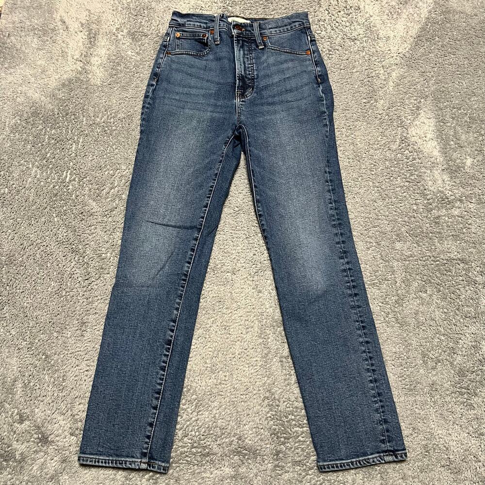 Madewell Jeans Womens 25 Perfect Vintage Blue Denim Pants High Rise
